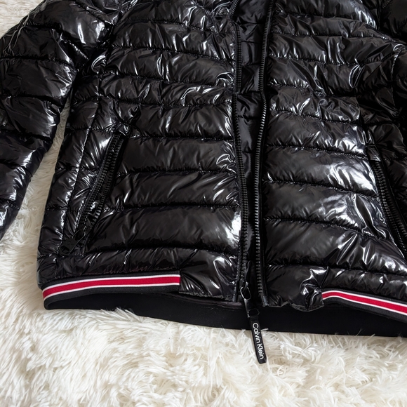 Calvin Klein Black Puffer Jacket - Picture 15 of 15